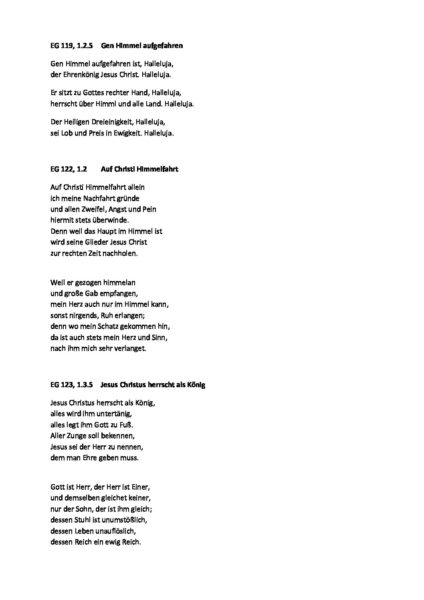 Liedtexte 062020 - Christusgemeinde Wernigerode-Schierke